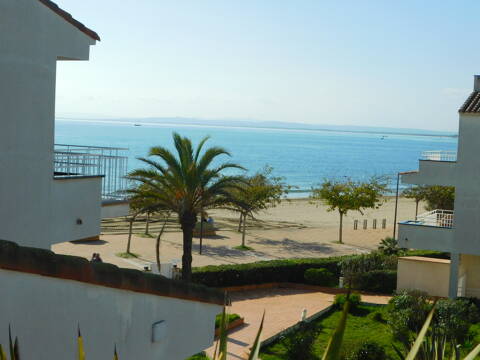 Appartement 2 chambres et terrasse sur la promenade du front de mer de Roses, Costa Brava