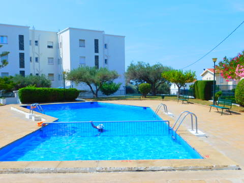 Apartamento turístico con piscina en Mas Oliva, Roses, Costa Brava