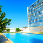 Ferien-Studio mit Pool und freiem Blick in Roses, Costa Brava