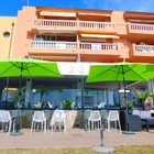 Im Transfer Bar-Restaurant vor dem Meer Empuriabrava, Costa Brava