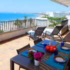 For sale beachfront apartment with terrace in the Salatar sector, Roses